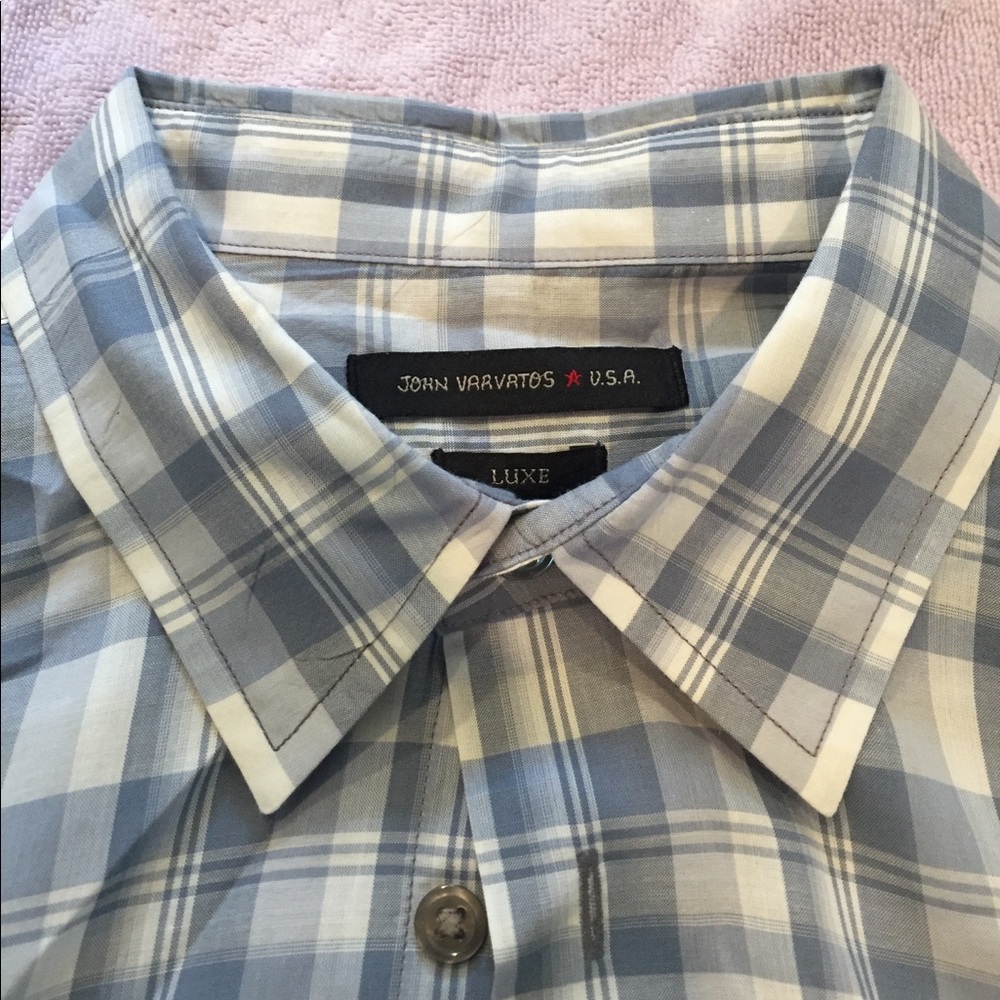 John Varvatos USA “Luxe” casual button down shirt